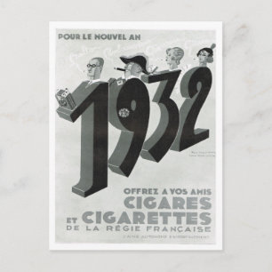 Postal Publicidad, cigarrillos, cigarrillos