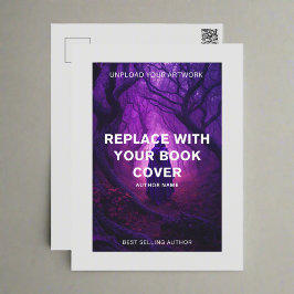 Postal Publicidad de autor de ilustraciones de portada de