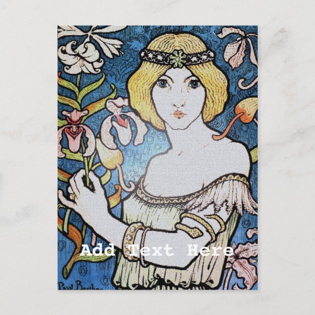 Postal Publicidad de Nouveau (Anverso)