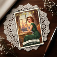 Publicidad de perfume Sérénade Secrète Vintage de