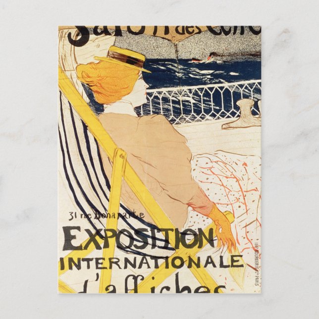 Postal Publicidad de poster de Enrique de (Anverso)