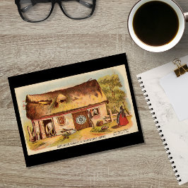 Postal Publicidad divertida de arte esfémico de estorbo