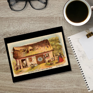 Postal Publicidad divertida de arte esfémico de estorbo