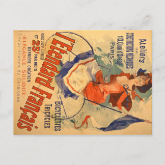 Postal Publicidad francesa vintage