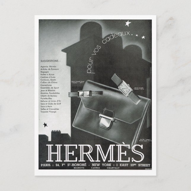 Postal Publicidad, Hermes (Anverso)