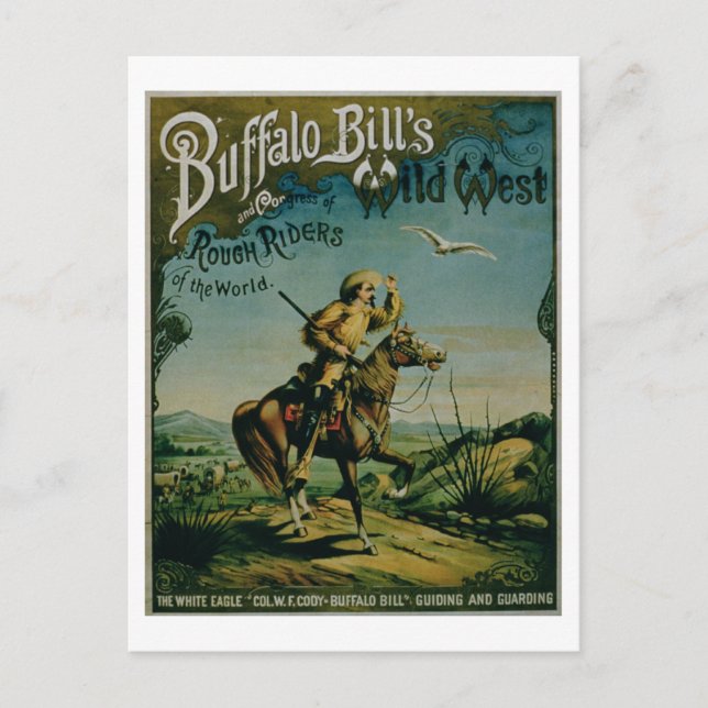 Postal Publicidad para 'Buffalo Bill's Wild West and Co (Anverso)