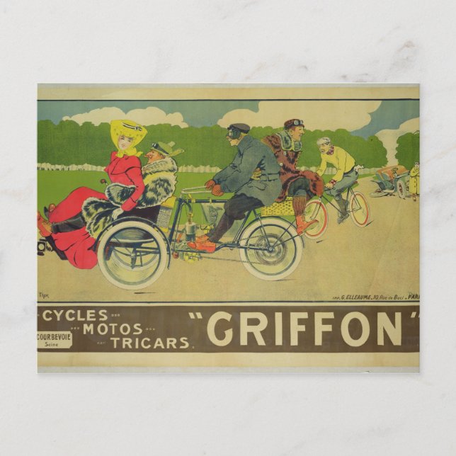 Postal publicidad poster (Anverso)