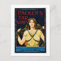 Publicidad poster 'Packer's Tar Soap' (Jabón de ab