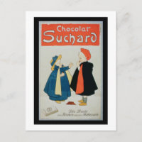 Publicidad poster "Suchard Chocolate" (color claro