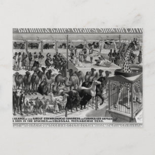 Postal Publicidad poster, 'The Barnum y Bailey