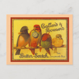 Postal Publicidad vintage, Callard y Bowser