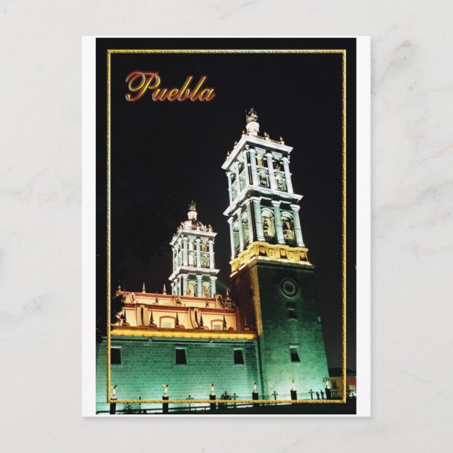 POSTAL PUEBLA (Anverso)