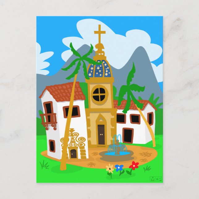 Postal Pueblo (Anverso)