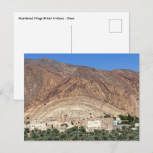 Postal Pueblo abandonado Birkat Al Mawz - Omán