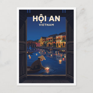 Postal Pueblo Antiguo de Hoi An Vietnam