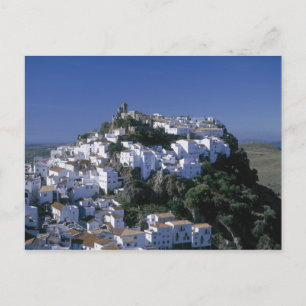 Postal Pueblo Blanco de Casares, Andalucía, España
