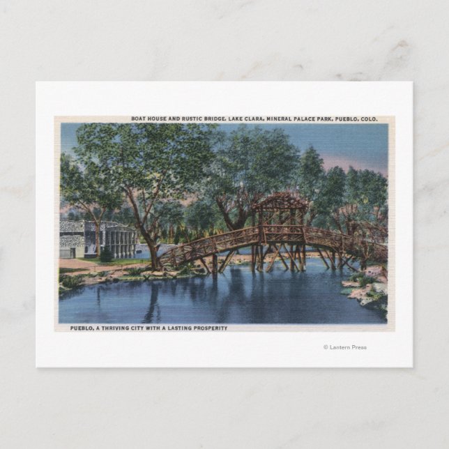 Postal Pueblo, Colorado - Boat House & Rustic (Anverso)