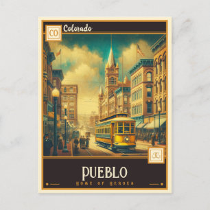 Postal Pueblo, Colorado   Vintage
