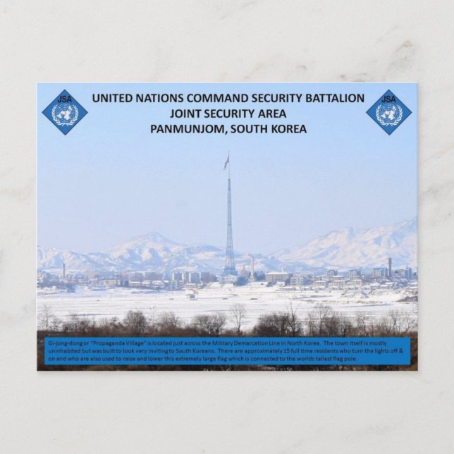 Postal Pueblo de la propaganda (Anverso)