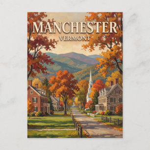 Postal Pueblo de Manchester Vermont