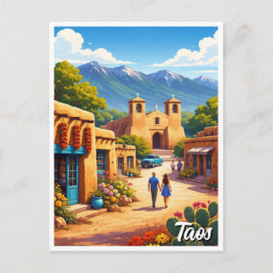 Postal Pueblo de Taos Nuevo México
