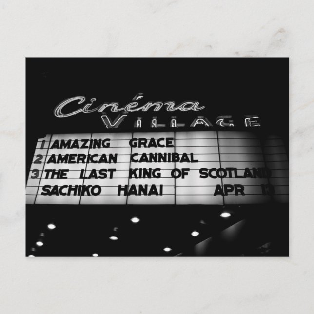 Postal Pueblo del cine (Anverso)