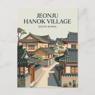 Postal Pueblo Hanok de Jeonju Corea del Sur