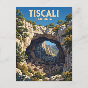 Postal Pueblo Nurágico de Tiscali Italia