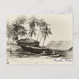 Postal Pueblo pesquero de Kerala