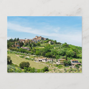 Postal Pueblo Tradicional Típico en Toscana - Italia