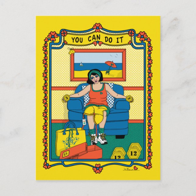 Postal Puede Hacer It_B_ Postcard (Anverso)