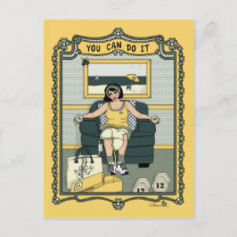 Postal Puede Hacer It_C_ Postcard