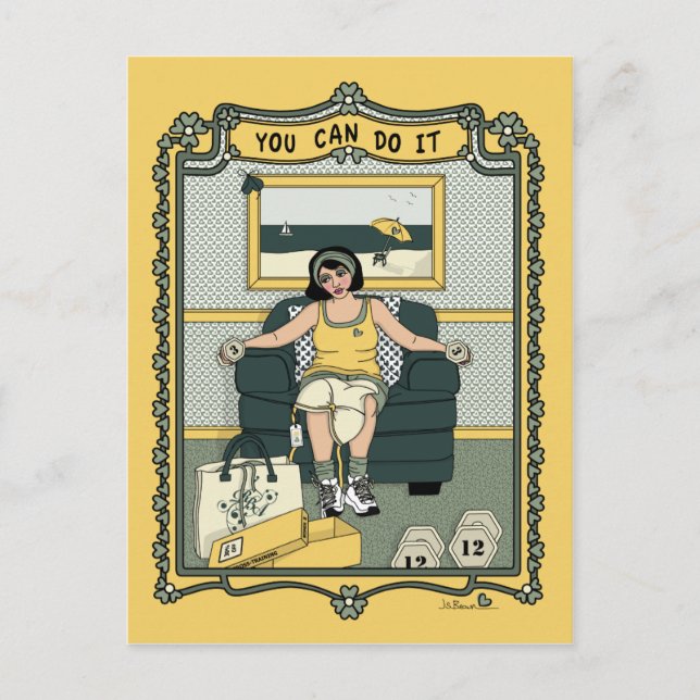 Postal Puede Hacer It_C_ Postcard (Anverso)