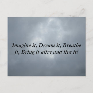 Postal Puede usted sentirlo