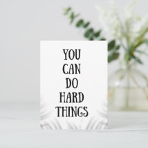 puedes hacer cosas difíciles