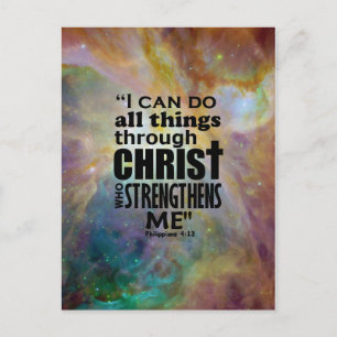 Postal Puedo hacer todas las cosas