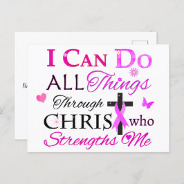 POSTAL PUEDO HACER TODAS LAS COSAS A TRAVÉS DEL CRISTO