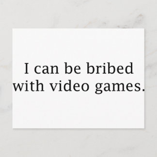 Postal Puedo Ser Sobornado Con Videojuegos