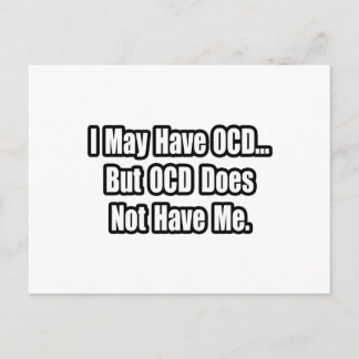 Postal Puedo Tener OCD, Pero...