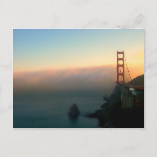 Postal Puente al atardecer