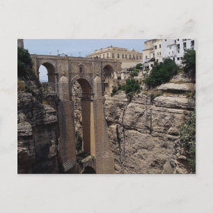 Postal Puente al casco antiguo, Ronda, España
