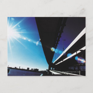 Postal Puente arco iris, Tokio