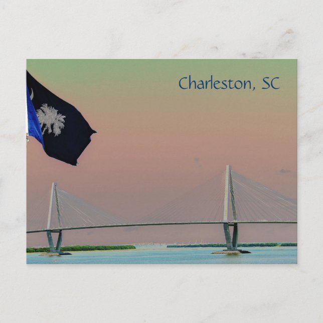 Postal Puente Arthur Ravenel (Anverso)