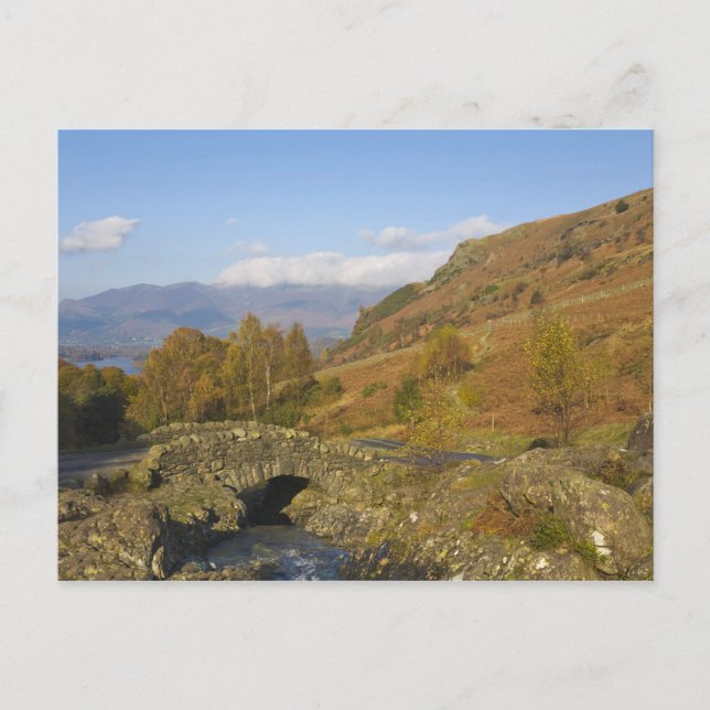 Postal Puente Ashness, Distrito de los Lagos, Cumbria, In (Anverso)
