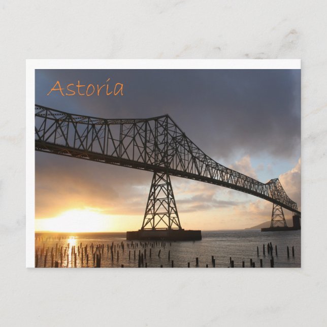 Postal Puente Astoria-Megler (Anverso)