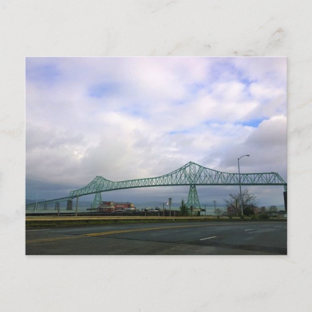Postal Puente Astoria-Megler, Astoria, Oregón (Anverso)
