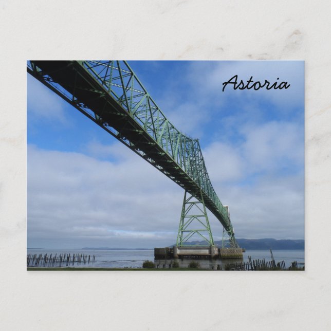 Postal Puente Astoria-Megler, Oregón (Anverso)