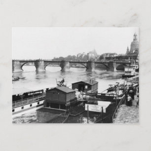 Postal Puente Augustus, Dresden, c.1910