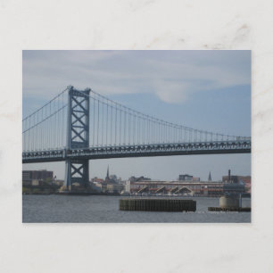 Postal Puente Ben Franklin