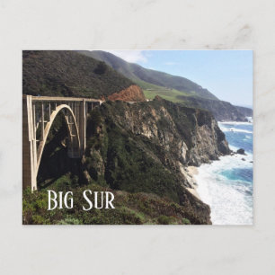 Postal Puente Bixby Creek, Costa Big Sur, CA